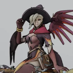 Witch Mercy - Overwatch