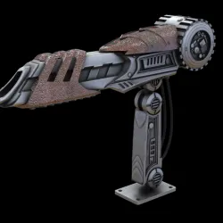 Wolf Predator Plasma Cannon 1.1 Scale
