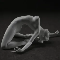 Woman figure nude