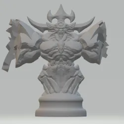 Yugioh - Obelisk Statue