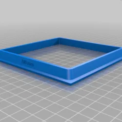 100mm casting frame
