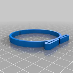 2" PE3608 HDPE Pipe ring with clip