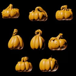 28mm Scale pumpkins