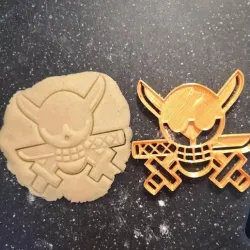 5xONE PIECE Flags cookie cutter
