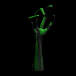 Alien Hand Halloween