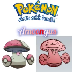 AMAZING POKEMON amooguss COOKIE CUTTER STAMP CAKE DECORATING