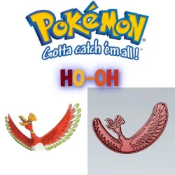 AMAZING POKEMON HO-OH COOKIE CUTTER STAMP CAKE DECORATING