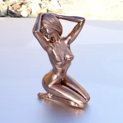 Anatomy - girl nude pose