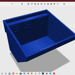 B3D toolchest side tray