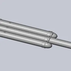 Basic Space X Falcon Heavy Model