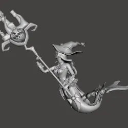Bewitching Nami 3D Model