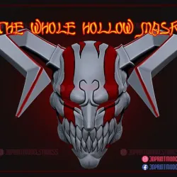 Bleach The Whole Hollow Mask - Ichigo Hollow Vasto Lorde Mask
