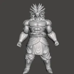 Broly SSJ4 3D Model
