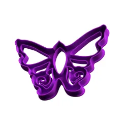 butterfly cookie cutter - mariposa vintage cortador de galletas