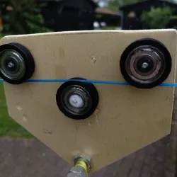 Cable Car with ball-bearings