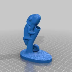 chameleon pen holder