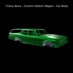 Chevy Nova - Custom Station Wagon - Car Body