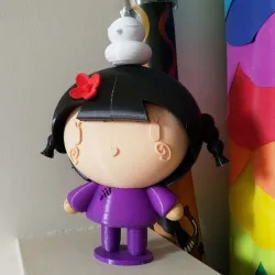 Ching with Won from the Pucca anime cartoon show MMU
