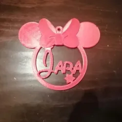 christmas ball MINNIE MOUSE WHITE