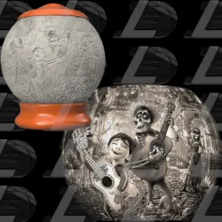 Coco night light lithophane