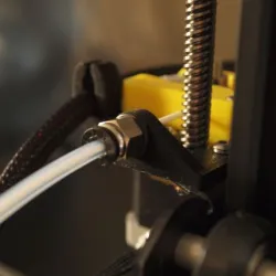 CR-10 Filament Guide w/ ∅4mm Tube Push Fit Connector
