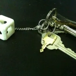 Cube Key Chain