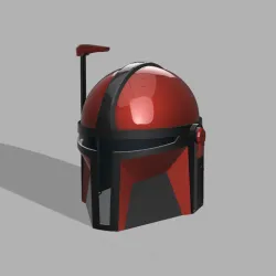 Custom Mandalorian Helmet - Star Wars