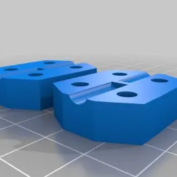 Customized Parametric Shaft Coupling 4 & 5 mm shafts
