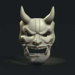 DEMON SAMURAI MASK