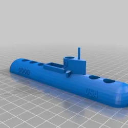 Desktop Submarine Pen Holder