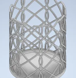 Elven/Celtic Style Pencil Cup #2