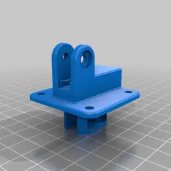 Ender 3 Extruder Frame Mounted Filament Roller Bearing and Runout Sensor