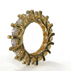 eternity loop ring