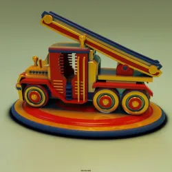 Fire toy car