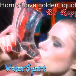Funnel FOR GOLDEN RAIN vine wiskey beer piss drinking WaterSport Pee Milk Cum mouth HORN-03 3d print
