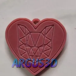Geometric cat heart
