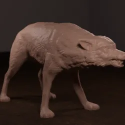 Growling Wolf.