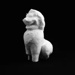 Guardian Lion at the Metropolitan Museum of Art, New York