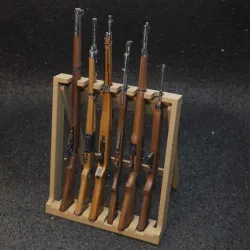 Gunrack - scale 1/4