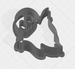 Halloween ghost cookie cutter 10cm