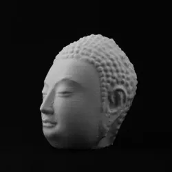 Head of a Buddha at the Metropolitan Museum of Art, New York