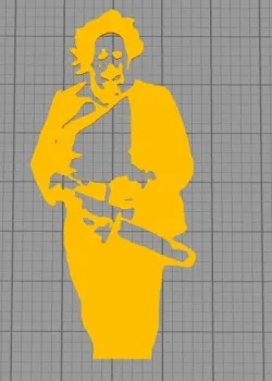 horror leatherface art