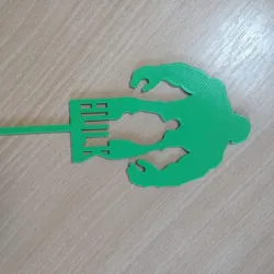 Hulk Cake topper