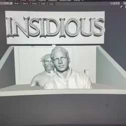 INSIDIOUS demon scene horror movie replica display