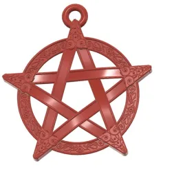 Ireland style Pentagram for magic Protection  witch  Pendant neck necklace earing  keychain pt-11 3d-print and cnc