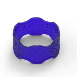 JEWELRY RING LEAF PATTERN