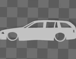 Key ring BMW E36 Sedan