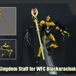 Kingdom Staff for Transformers WFC Blackarachnia