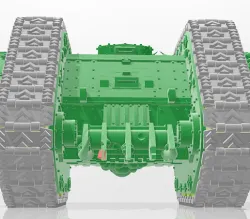 Land Raider Mk1 (Nurgle) - WH40k
