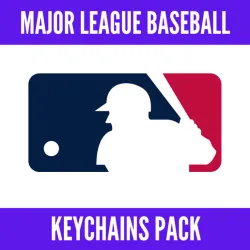 Major Baseball League (MLB) Teams - Keychains Pack